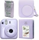 Набор Fujifilm INSTAX Mini 12 Lilac Purple фиолетовая фотокамера мгновенной печати / картридж 10 фото / чехол / альбом 64 фото - изображение 1
