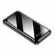 Павербанк POWER BANK 2,1A 4x КАБЕЛІ 10000 mAh Black Чорний - зображення 3