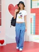 Джинсы Карго женские Uniqlo 879135357 M Синие (1159810973) - изображение 15