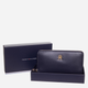 Portfel damski Tommy Hilfiger Iconic Tommy Large ZA Wallet Granatowy (8720641959926) - obraz 4