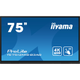 Монитор 75 Iiyama TE7512MIS-B3AG IPS/интерактивный дисплей/Android 11 Черный - изображение 1