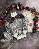 Женский новогодний свитер с оленями "Snowy Forest" Белый, под шею, размер M - изображение 1