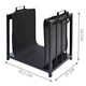 Корзина для дров Kaminer 50,5х37х50 см 24628 - изображение 7