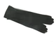 Перчатки женские натуральная кожа замша Alpa Gloves 044-15 черные размер 6,5 длинные до локтя - изображение 3