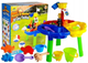 Stolik-piaskownica Leantoys Sand and Table 844 z foremkami (5905214973230) - obraz 1