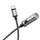 Портативний прикурювач запальничка Hoco UA30 Type-C Black - зображення 3