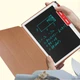 Детский Планшет для рисования LCD color blocked 10,1 дюймов with leather case Brown/Dark Brown - изображение 4