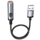 Портативний запальничка запальничка Hoco UA30 USB Black - зображення 1
