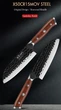 Японський ніж Santoku у подарунковій упаковці TURWHO 5" (X50Cr15MoV Steel"5) - зображення 5