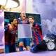 Декоративне дзеркало «Ліонель Мессі. Lionel Messi. Футбол. Барселона» сувенір для футболістів і фанатів, прикраса спорт клубу - зображення 3