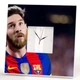 Авторские часы "Лионель Месси. Lionel Messi. Футбол" подарок для фанатов, украшение спорт клуба - изображение 1
