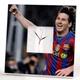 Часы с фото "Лионель Месси. Lionel Messi. Футбол. Барселона" украшение спальни, спорт клуба, подарок фанату - изображение 1