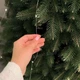 Роса Пучок Wigo 200 LED 10 ниток 2 м USB + пульт, світлодіодна гірлянда для ялинки кінський Хвіст 8 режимів теплий білий - зображення 2
