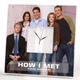 Часы "Как я встретил вашу маму. How I Met Your Mother" подарок фанату сериала, арт декор спальни - изображение 1