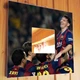 Зеркало "Лионель Месси. Lionel Messi. Барселона" украшение спальни, спорт клуба, бара, сувенир фанату футбола - изображение 1