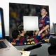 Зеркало "Лионель Месси. Lionel Messi. Барселона" украшение спальни, спорт клуба, бара, сувенир фанату футбола - изображение 3