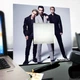 Декоративне дзеркало "Depeche Mode. Депеш мод" подарунок для фанатів рок-музики, декор в бар, клуб, студію - зображення 3