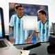 Зеркало с фото "Лионель Месси. Lionel Messi. Барселона" украшение спальни, спорт клуба, бара, подарок фанату футбола - изображение 3