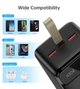 Powerbank павербанк УМБ Choetech 40000mAh 22.5W PD QC3.0 Type-C In/out 2xUSB-A Li-Pol Black (B731-ACBK) - зображення 3