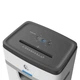 Знищувач документів шредер HP OneShred 12MC A4 80g х 12 аркушів 2*15 25л White (2806) - зображення 5