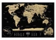 Скретч карта мира Travel Map Weekend Black World (gold) (англ.) (13072) - изображение 2