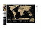 Скретч карта мира Travel Map Weekend Black World (gold) (англ.) (13072) - изображение 6