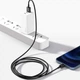 Кабель Baseus USB - Lightning 2метра 2.4A Superior Black (CALYS-C01) - изображение 2