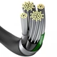 Кабель Baseus USB - Lightning 2метра 2.4A Superior Black (CALYS-C01) - изображение 4
