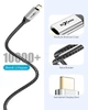 Кабель Rixmie Type-C to Type-C USB3.1 Gen2, 240W, 20Gbps, 1м, black - изображение 7