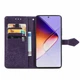 Чехол Vintage для Infinix Note 40 / X6853 книжка кожа PU с визитницей фиолетовый - изображение 2