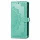 Чехол Vintage для Infinix Hot 40 Pro / X6837 книжка кожа PU с визитницей бирюзовый - изображение 4