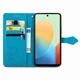 Чехол Vintage для Tecno Spark Go 2024 / BG6 книжка кожа PU с визитницей голубой - изображение 2