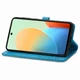 Чехол Vintage для Tecno Spark Go 2024 / BG6 книжка кожа PU с визитницей голубой - изображение 3