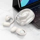 Беспроводные наушники Bluetooth гарнитура Hoco EA3 Milky White (38691) - изображение 4
