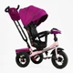 Велосипед триколісний дитячий Best Trike USB 12"/10" Рожевий (164868) - зображення 1