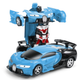 Машина трансформер з пультом та акумулятором Bugatti Veyron robot Синя (D-2019091987) - зображення 1