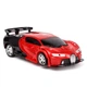 Машина-трансформер с пультом и аккумулятором Bugatti Veyron robot Красная (D-2019091988) - изображение 3