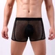 Мужские трусы боксеры в сетку Clever-Menmode XL Черный - изображение 1
