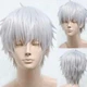 Парик мужской косплей аниме Gintama Серый X0000801 - изображение 2
