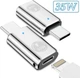 Адаптер перехідник USB Type-C - Lightning 35W PD Fast Charging Gray - зображення 1