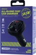FM-трансмітер Remax Lodi Series 2xUSB + Type-C 54.5W Black (RCC331) - зображення 2
