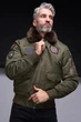 Теплий бомбер B-15 з патчами Schott NYC 7023 M - изображение 4