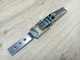 Засов бортовой с фиксатором МАКСИ усиленный A210x45 (Белый цинк) - изображение 1