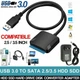 Перехідник-адаптер USB 3.0/Sata 3 для Samsung/Seagate/WD 2.5-3.5 HDD/SSD - зображення 5