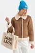 Сумка-тоут з меху МС2 Saint Barth 7011 - зображення 7