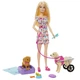 Lalka z akcesoriami Mattel Barbie i piesek na wózku 29 cm (0194735192243) - obraz 4