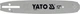 Шина для пилы YATO l= 12"/ 30 см (45 звеньев)3/8" (9.52 мм) Т-0.05" (1.3 мм) (YT-849381) - изображение 1