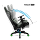 Игровое кресло Diablo X-One 2.0 Normal Size Black/Green (5902560337082) - изображение 4