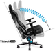 Игровое кресло Diablo X-Player 2.0 Normal Size Black (5902560337747) - изображение 4