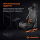Игровое кресло кокпит Gamepro RS115 с креплением для руля, педалей, коробки передач и монитора Black - изображение 9